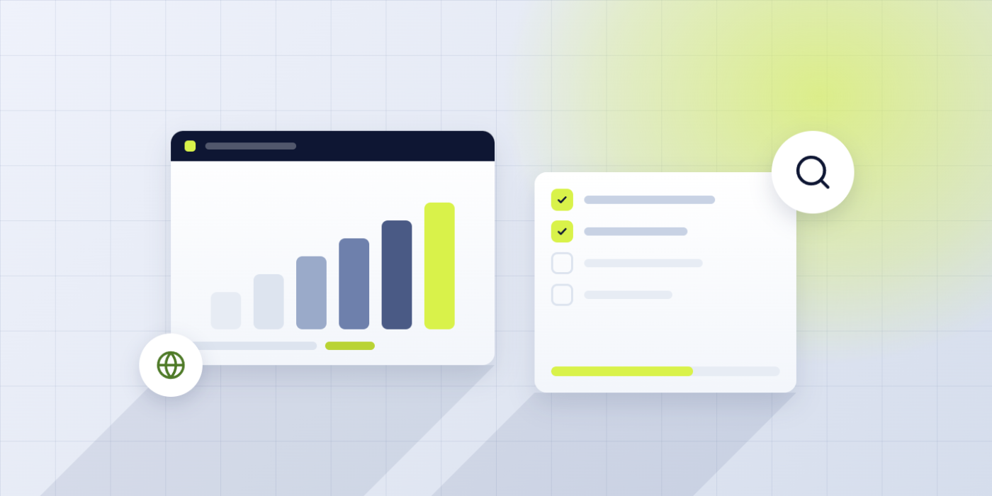 International seo audit illustration