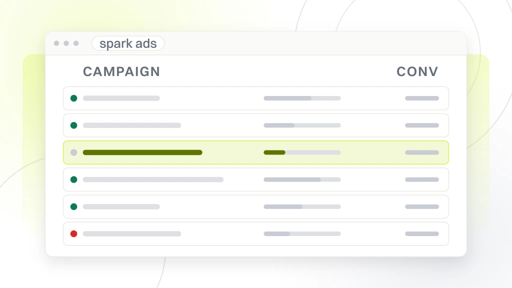 Food Social Media Marketing Agency. An ads account window listing six campaign rows with one highlighted, showing the creator posts a paid rotation keeps running.