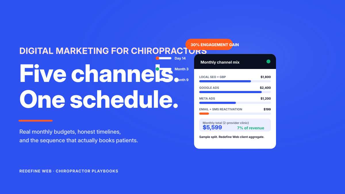 Book More Patients With Chiropractor Digital Marketing