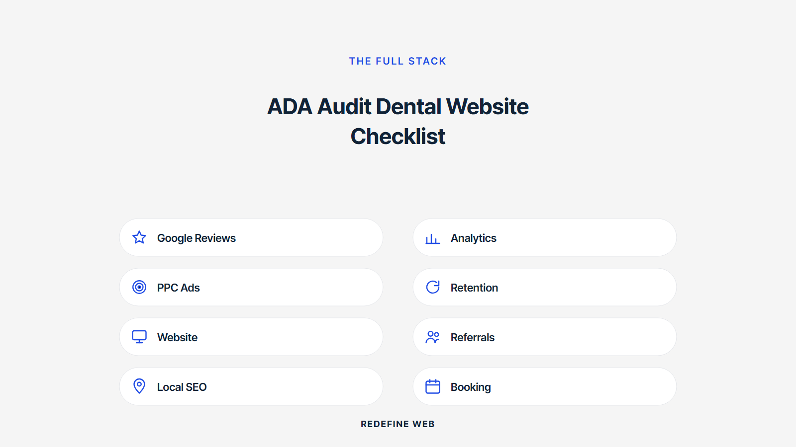 ada compliance dental website audit explained