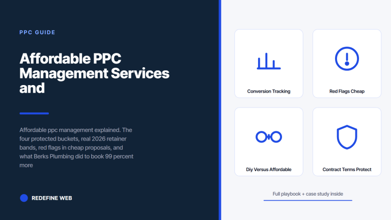Affordable PPC Management Services and What Belongs Inside a Small Retainer