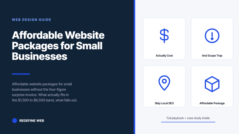 Affordable Website Packages for Small Businesses