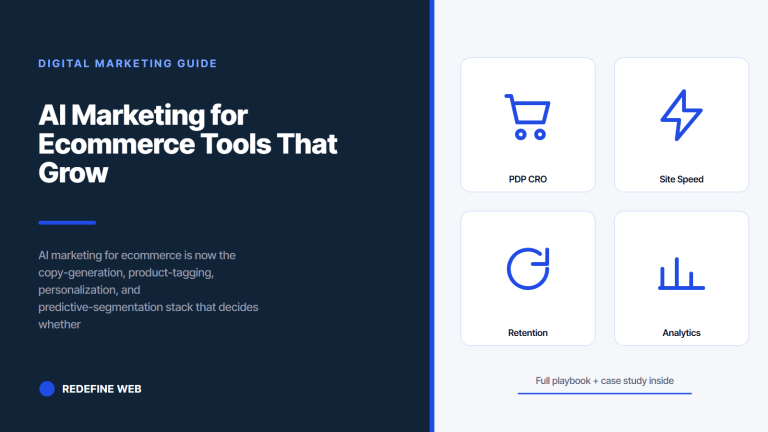 AI Marketing for Ecommerce Tools That Grow DTC Revenue
