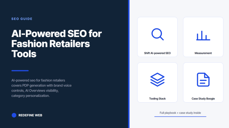 AI-Powered SEO for Fashion Retailers Tools and Tactics