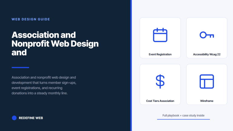 Association and Nonprofit Web Design and Development