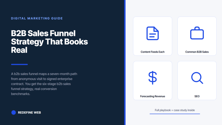 B2B Sales Funnel Strategy That Books Real Pipeline