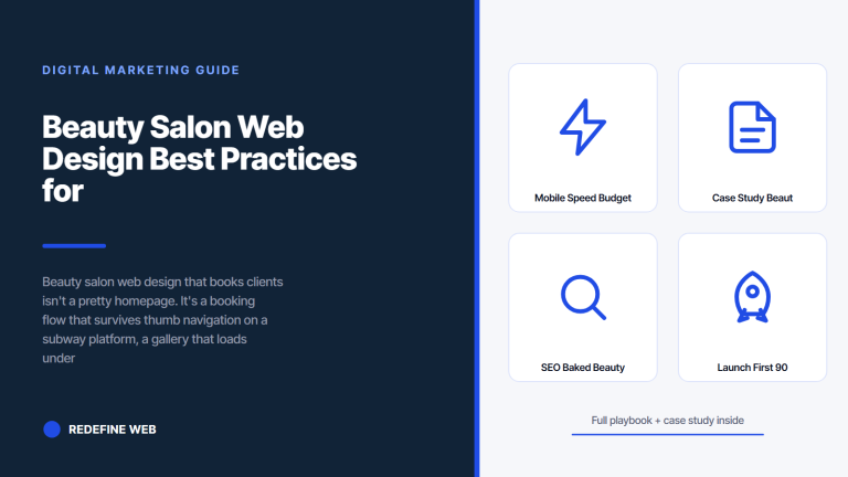 Beauty Salon Web Design Best Practices for More Bookings