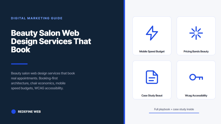 Beauty Salon Web Design Services That Book More Appointments