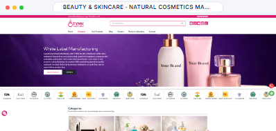 Beauty & Skincare · Natural Cosmetics Manufacturer · Ukraine case study thumbnail