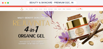 Beauty & Skincare · Premium D2C · Mumbai, IN case study thumbnail