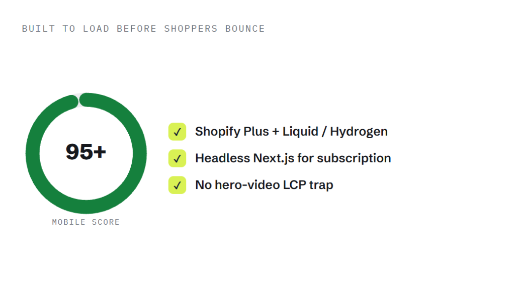 beauty skincare web design deliverable panel visualizing scope of work