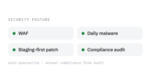 beauty WordPress maintenance outcome showing tracked performance improvement