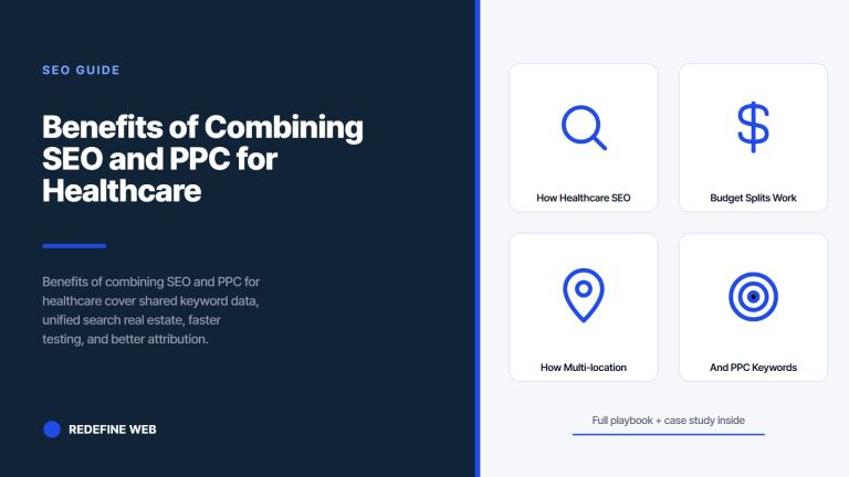 Benefits of Combining SEO and PPC for Healthcare Practices