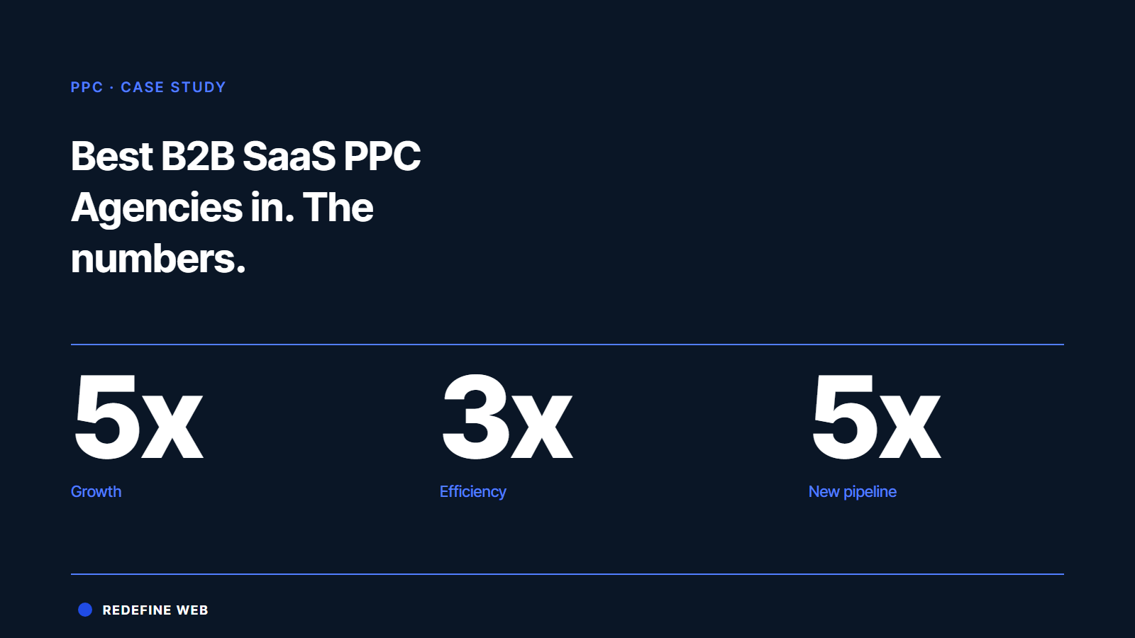 top ppc agencies for b2b saas companies paid advertising campaigns case study results
