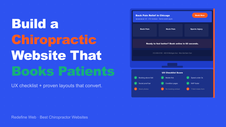 Build a Chiropractic Website That Ranks and Books Patients