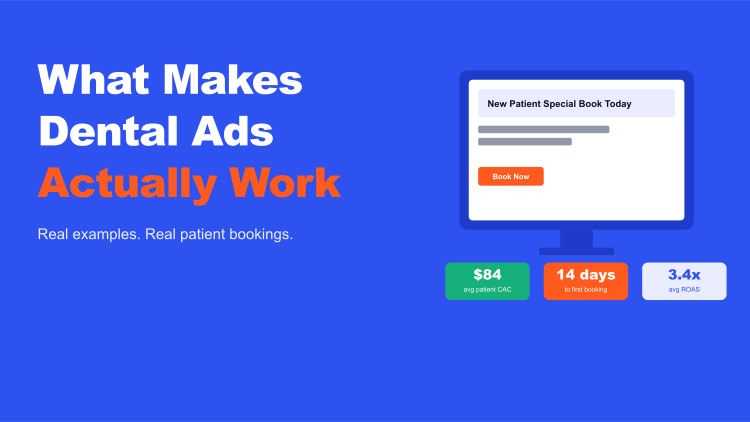 What Makes Dental Ads Actually Book Patients