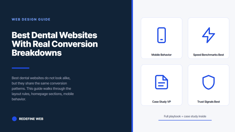 Best Dental Websites With Real Conversion Breakdowns