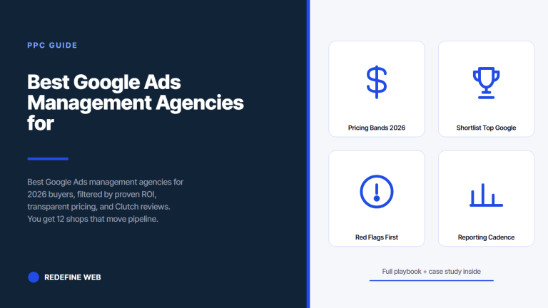 Best Google Ads Management Agencies for 2026 Buyers