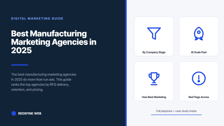 Best Manufacturing Marketing Agencies in 2025 for RFQs