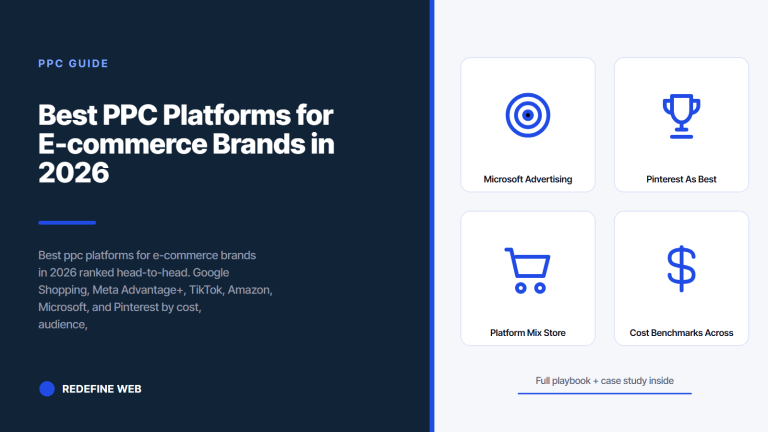 Best PPC Platforms for E-commerce Brands in 2026