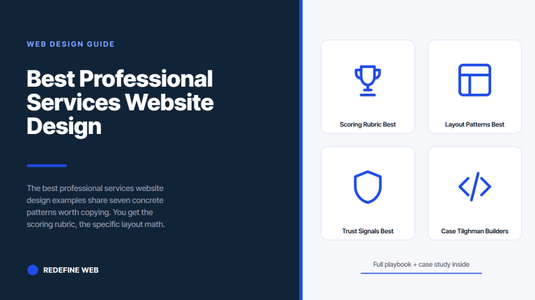 Best Professional Services Website Design Examples for 2026