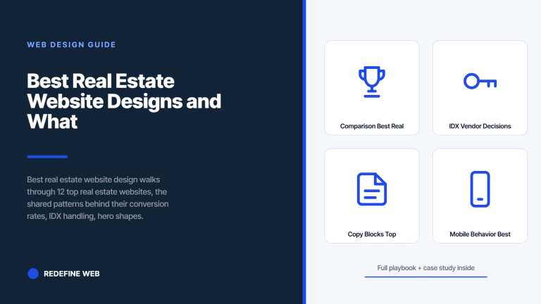 Best Real Estate Website Designs and What Makes Them Work