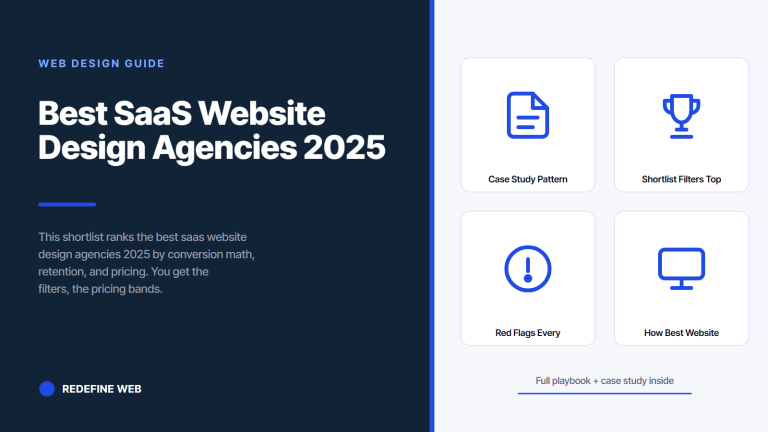 Best SaaS Website Design Agencies 2025