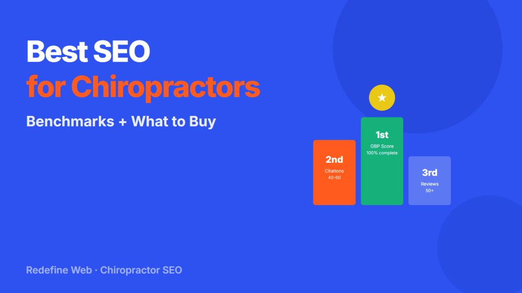 Best SEO for Chiropractors That Fills the Schedule