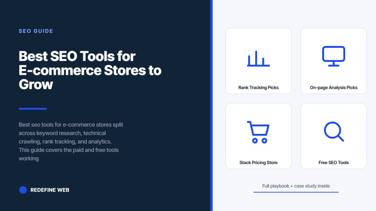 Best SEO Tools for E-commerce Stores to Grow Organic Revenue