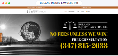 Boland Injury Lawyers P.C. case study thumbnail
