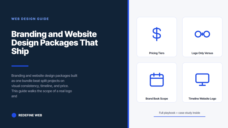 Branding and Website Design Packages That Ship Together
