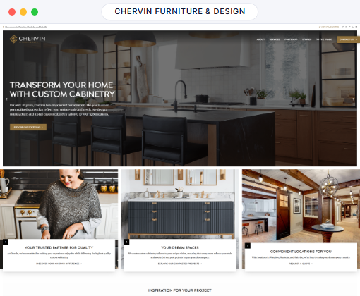 Chervin Furniture & Design case study hero