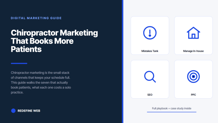 Chiropractor Marketing That Books More Patients
