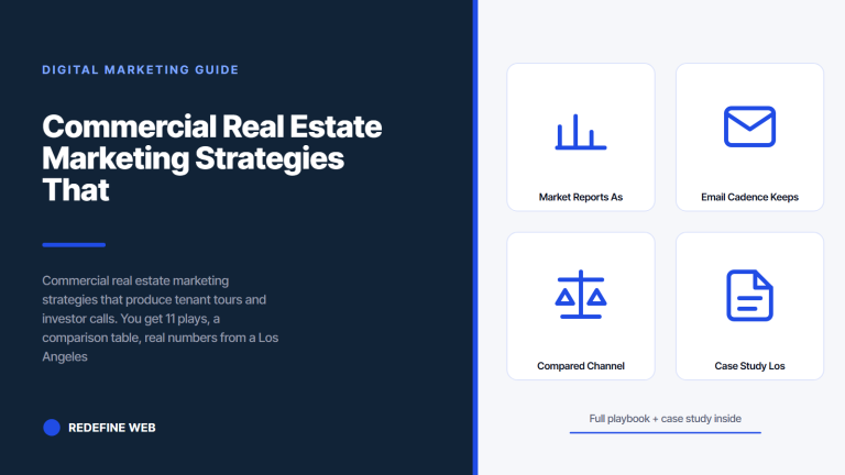 Commercial Real Estate Marketing Strategies That Generate Tenant and Investor Leads