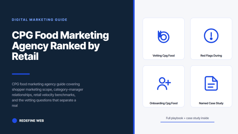 CPG Food Marketing Agency Ranked by Retail Velocity Wins