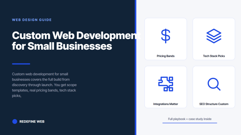 Custom Web Development for Small Businesses