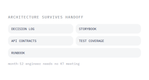 custom web development services outcome showing tracked performance improvement