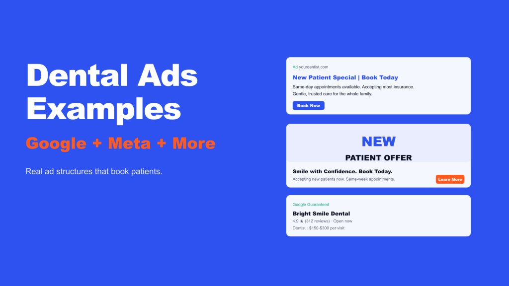 Dental Ads Examples