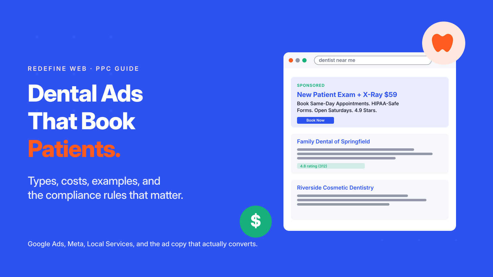 Google Ads vs Facebook Ads for Dentists