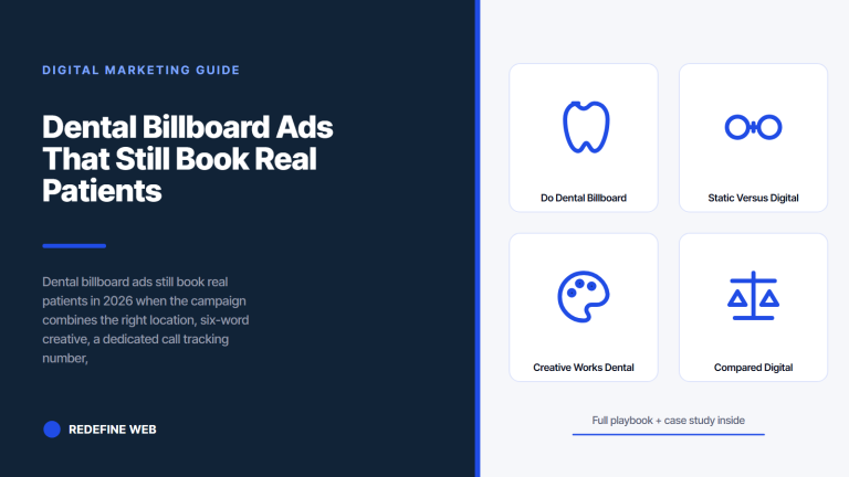 Dental Billboard Ads That Still Book Real Patients in 2026