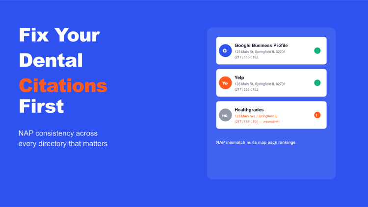 How Dental Citations Build Map Pack Authority