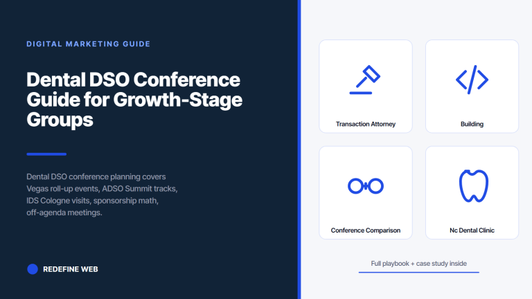Dental DSO Conference Guide for Growth-Stage Groups