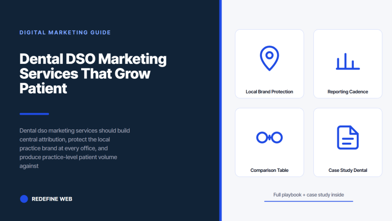 Dental DSO Marketing Services That Grow Patient Volume