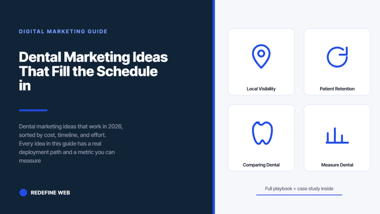 Dental Marketing Ideas That Fill the Schedule in 90 Days
