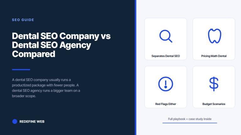 Dental SEO Company vs Dental SEO Agency Compared