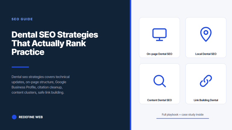 Dental SEO Strategies That Actually Rank Practice Sites