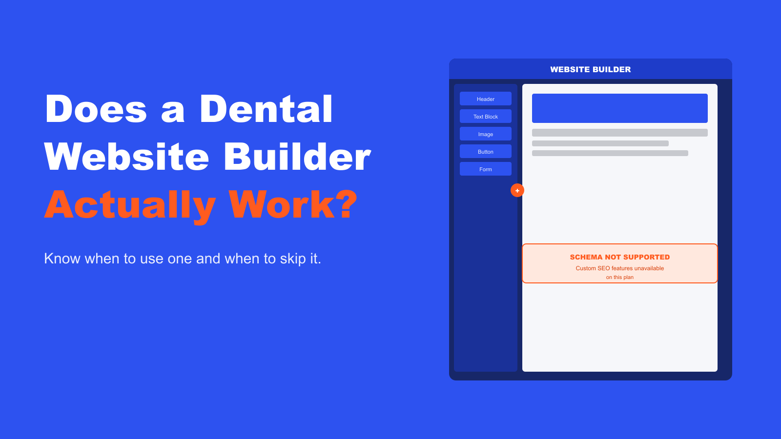 Does a Dental Website Builder Actually Work for Patient Growth