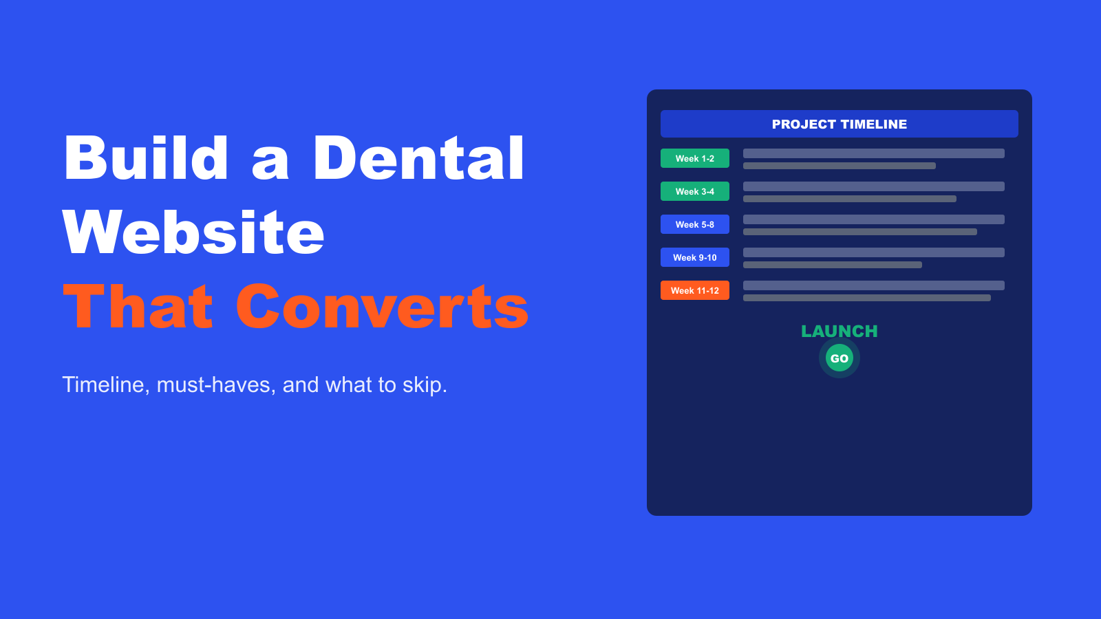 Build a Dental Website That Books Patients From Day One