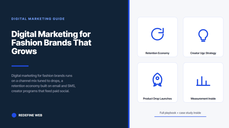 Digital Marketing for Fashion Brands That Grows DTC