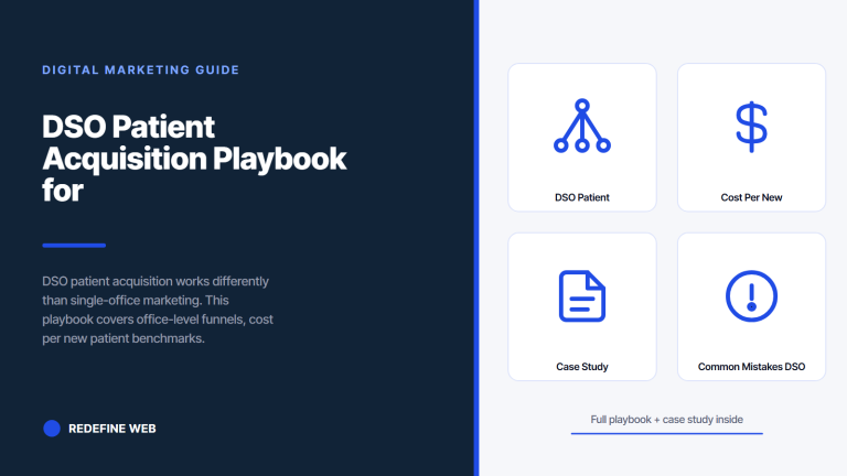 DSO Patient Acquisition Playbook for Multi-Location Dental Groups